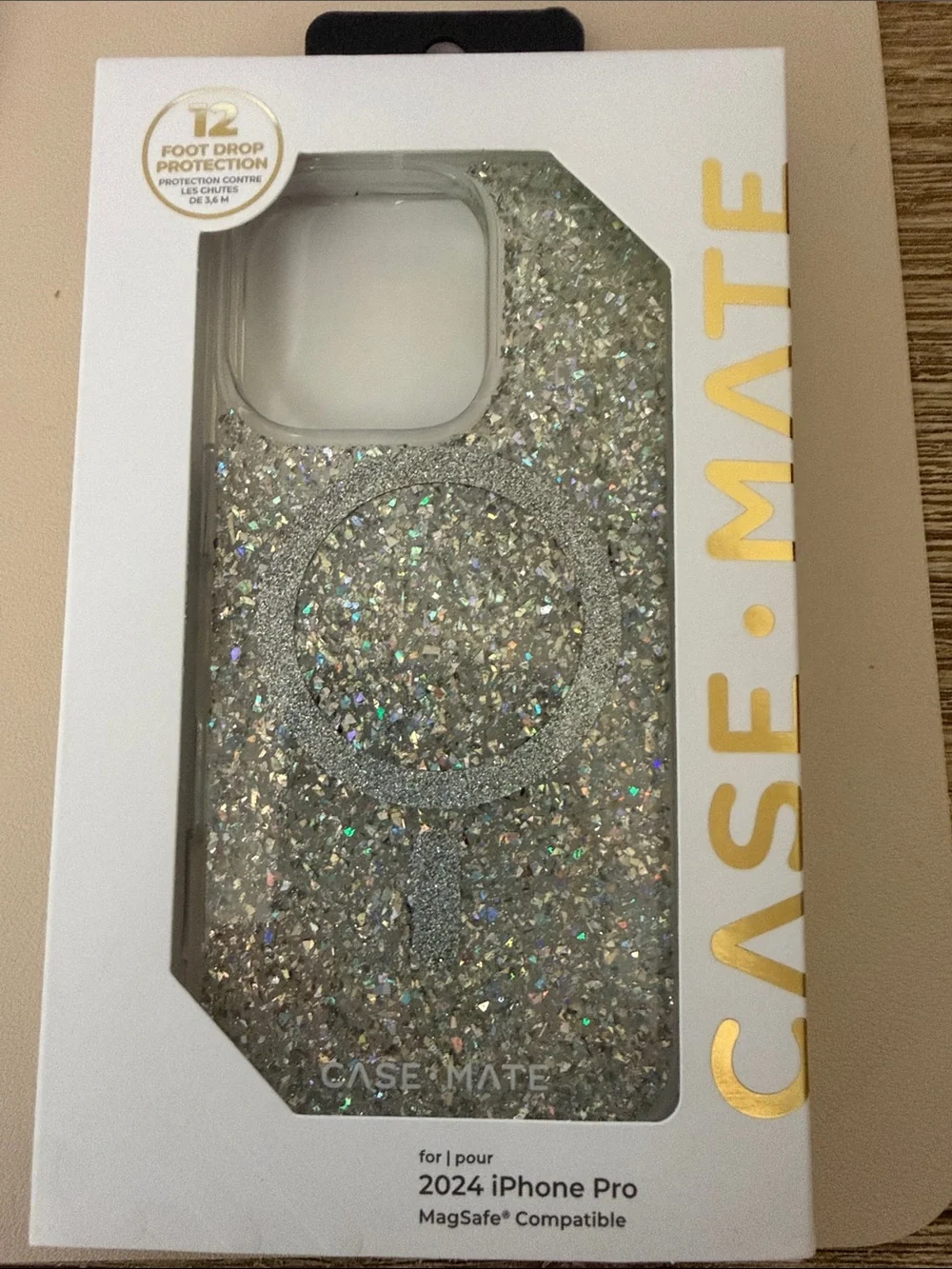 NEW CaseMate Twinkle Disco MagSafe iPhone 16 Pro Case NWT